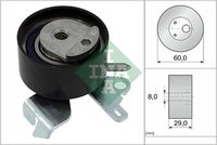 Schaeffler INA 531075510 - Polea tensora, correa dentada