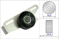 Schaeffler INA 531086810 - Polea tensora, correa poli V