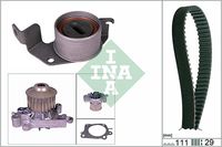 Schaeffler INA 530030230 - Bomba de agua + kit correa distribución