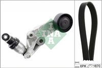 Schaeffler INA 529047410 - Juego de correas trapeciales poli V