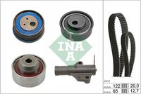 Schaeffler INA 530074110 - Juego de correas dentadas