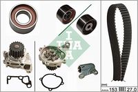 Schaeffler INA 530048530 - Bomba de agua + kit correa distribución