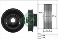 Schaeffler INA 544014110 - Polea, cigüeñal