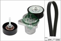 Schaeffler INA 529046110 - Juego de correas trapeciales poli V