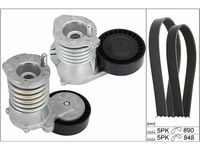 Schaeffler INA 529047710 - Juego de correas trapeciales poli V