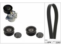Schaeffler INA 529011510 - Juego de correas trapeciales poli V