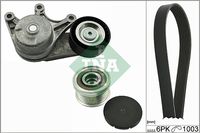 Schaeffler INA 529011610 - Juego de correas trapeciales poli V