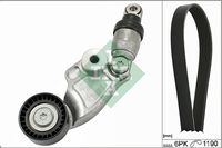 Schaeffler INA 529011910 - Juego de correas trapeciales poli V