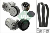 Schaeffler INA 529012210 - Juego de correas trapeciales poli V