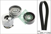 Schaeffler INA 529 0124 10 - Juego de correas trapeciales poli V