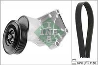 Schaeffler INA 529022010 - Juego de correas trapeciales poli V