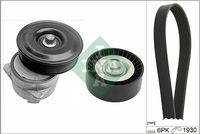 Schaeffler INA 529022110 - Juego de correas trapeciales poli V
