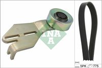 Schaeffler INA 529025810 - Juego de correas trapeciales poli V