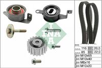 Schaeffler INA 530000510 - Juego de correas dentadas