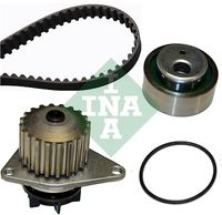 Schaeffler INA 530001230 - Bomba de agua + kit correa distribución