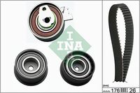 Schaeffler INA 530003910 - Juego de correas dentadas