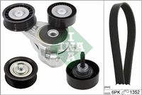 Schaeffler INA 529037710 - Juego de correas trapeciales poli V