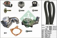 Schaeffler INA 530010431 - Bomba de agua + kit correa distribución