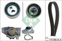 Schaeffler INA 530010630 - Bomba de agua + kit correa distribución
