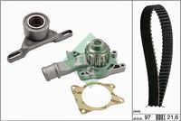 Schaeffler INA 530013330 - Bomba de agua + kit correa distribución