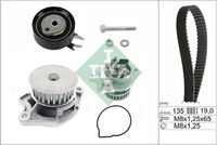 Schaeffler INA 530016631 - Bomba de agua + kit correa distribución