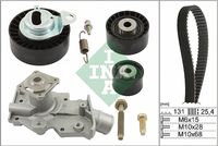 Schaeffler INA 530010230 - Bomba de agua + kit correa distribución