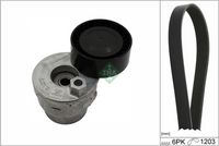 Schaeffler INA 529 0009 10 - Juego de correas trapeciales poli V