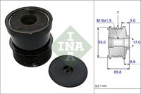 Schaeffler INA 535007030 - Rueda libre alternador