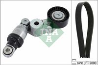 Schaeffler INA 529041310 - Juego de correas trapeciales poli V