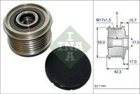 Schaeffler INA 535015410 - Rueda libre alternador