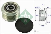 Schaeffler INA 535026310 - Rueda libre alternador
