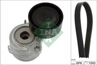 Schaeffler INA 529041910 - Juego de correas trapeciales poli V