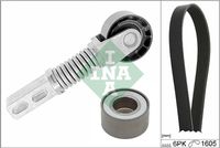 Schaeffler INA 529046410 - Juego de correas trapeciales poli V