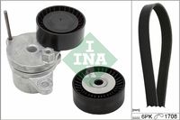 Schaeffler INA 529031010 - Juego de correas trapeciales poli V
