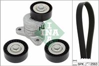Schaeffler INA 529019110 - Juego de correas trapeciales poli V
