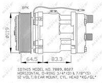 NRF 32133 - Compresor, aire acondicionado - EASY FIT
