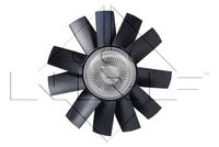 NRF 49563 - Embrague, ventilador del radiador - FULL KIT