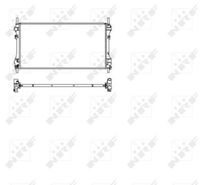 NRF 509697 - Radiador, refrigeración del motor