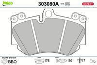 RIDEX 402B1609 - Juego de pastillas de freno