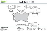 STARK SKBK1090357 - Kit frenos, freno de disco