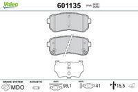 HELLA 8DB355025981 - Juego de pastillas de freno