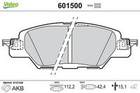 RIDEX 402B0532 - Juego de pastillas de freno