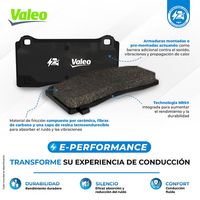 VALEO 610608 - Juego de pastillas de freno
