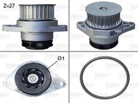 Schaeffler INA 538005010 - Bomba de agua, refrigeración del motor