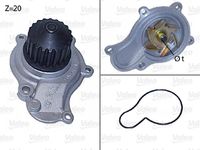 Schaeffler INA 538068610 - Bomba de agua, refrigeración del motor