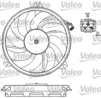 RIDEX 508R0145 - Ventilador, refrigeración del motor