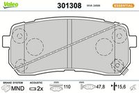 RIDEX 402B1022 - Juego de pastillas de freno
