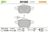 RIDEX 402B0034P - Juego de pastillas de freno - PLUS