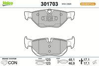 RIDEX 402B0907 - Juego de pastillas de freno