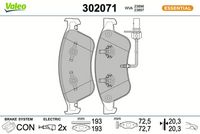 RIDEX 402B0643 - Juego de pastillas de freno